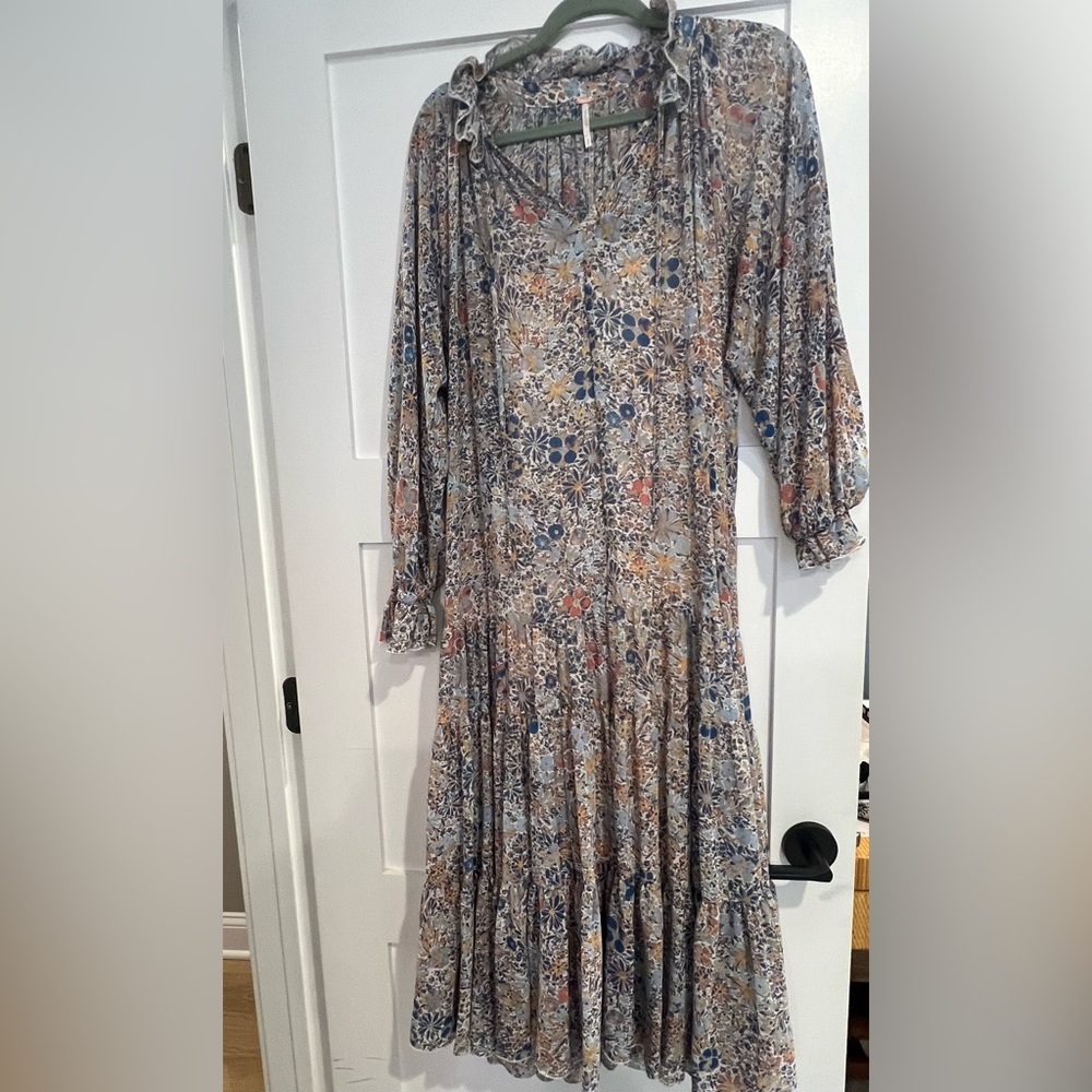 Free People Maxi Floral Dress